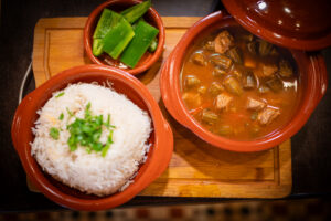 Nueva carta restaurante árabe Al Wadi Sevilla: Okra con carne
