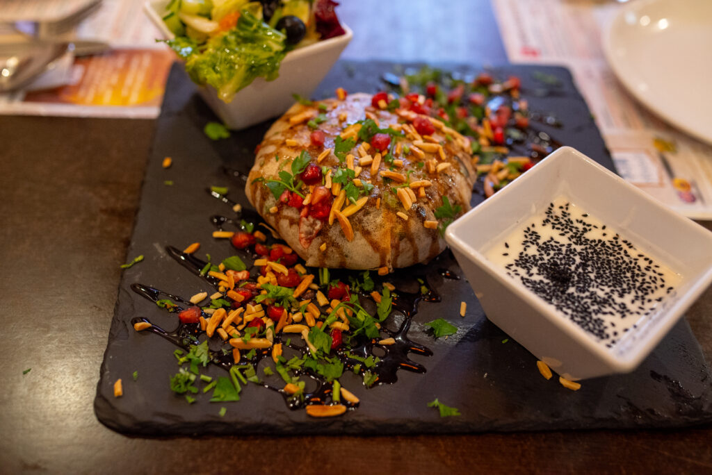 Nuevo plato en Al Wadi Sevilla: ouzi